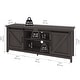 preview thumbnail 9 of 16, Bestar Isida 58W TV Stand