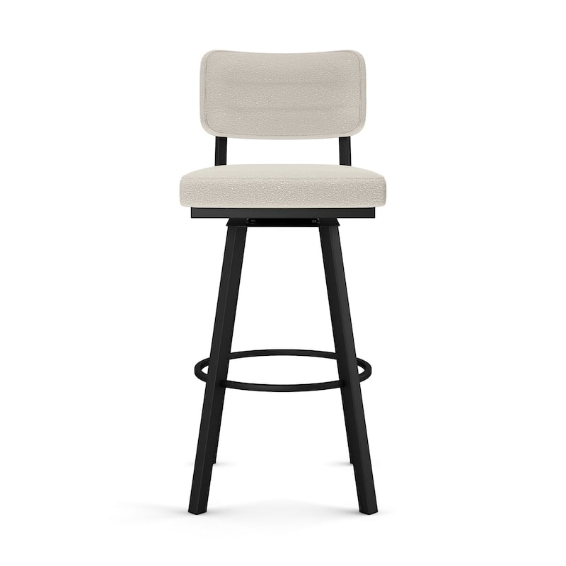 Amisco Alek Swivel Counter and Bar Stool
