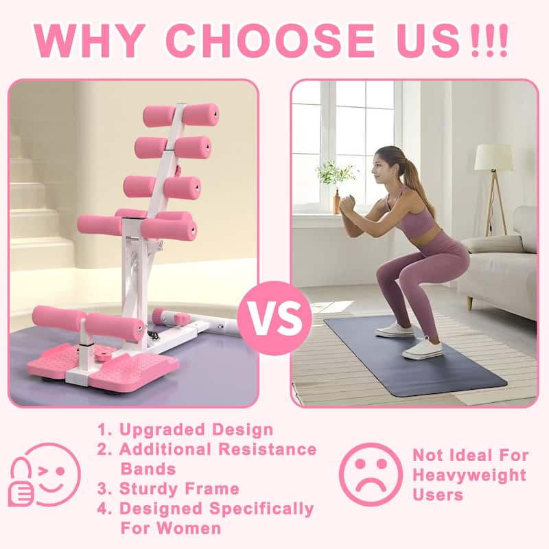 Deep Squat Machine for Home-Glutes Trainer Machine - N/A