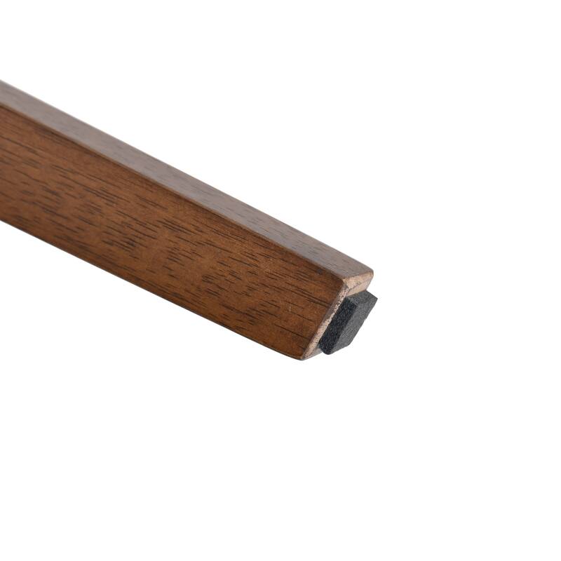 Mid-Century 5-Piece Wood Rectangular Dining Set