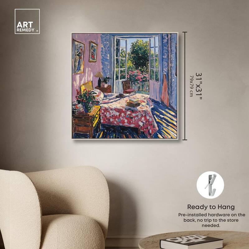 Sunbeam Study Canvas by Art Remedy