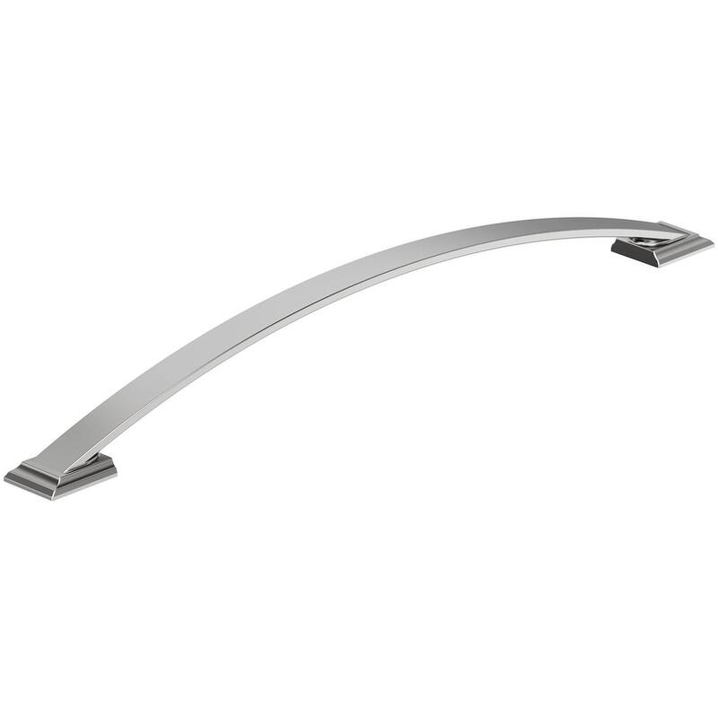 Amerock BP29353 Candler 12-5/8" Center to Center Arch Cabinet Pull - Polished Chrome