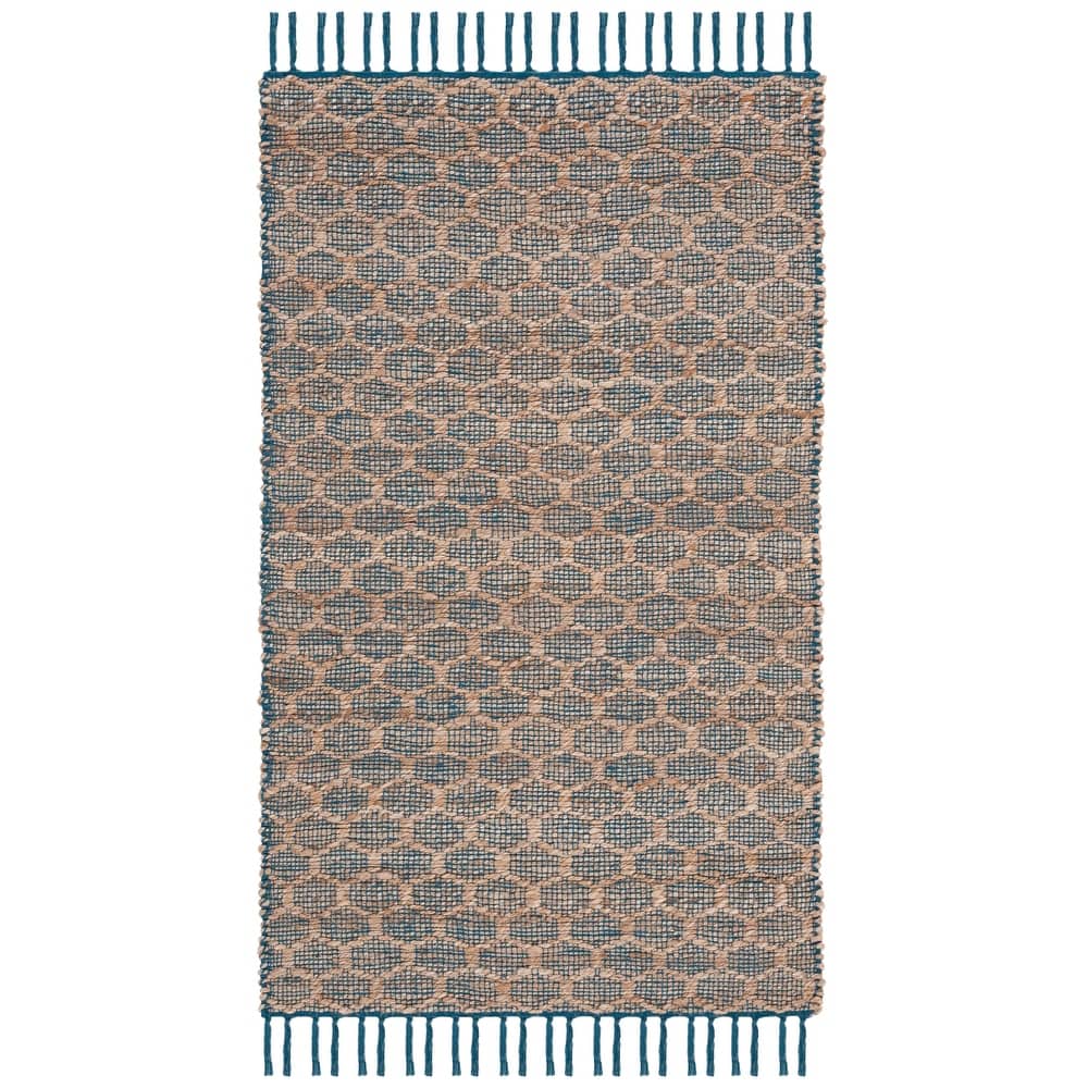 SAFAVIEH Handmade Cape Cod Zorina Coastal Jute Tassel Rug