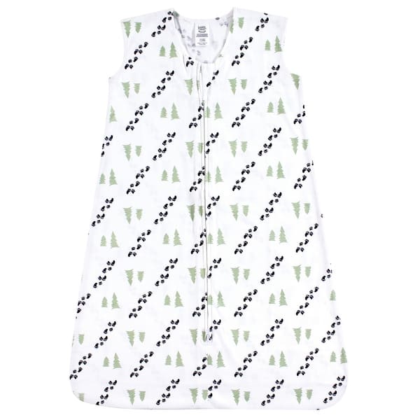 slide 1 of 1, Luvable Friends Baby Boy Sleeveless Jersey Cotton Sleeping Bag, Sack, Blanket, Trees Jersey 0-6 Months - Trees Jersey