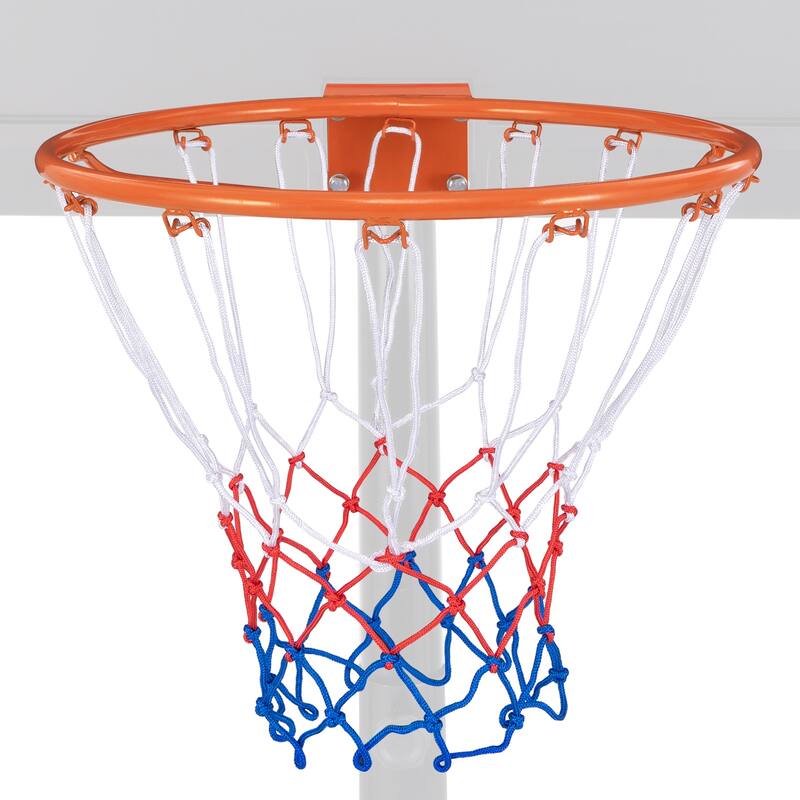 Gymax 15'' Basketball Rim Wall Door Mounted Basketball Hoop w/ All