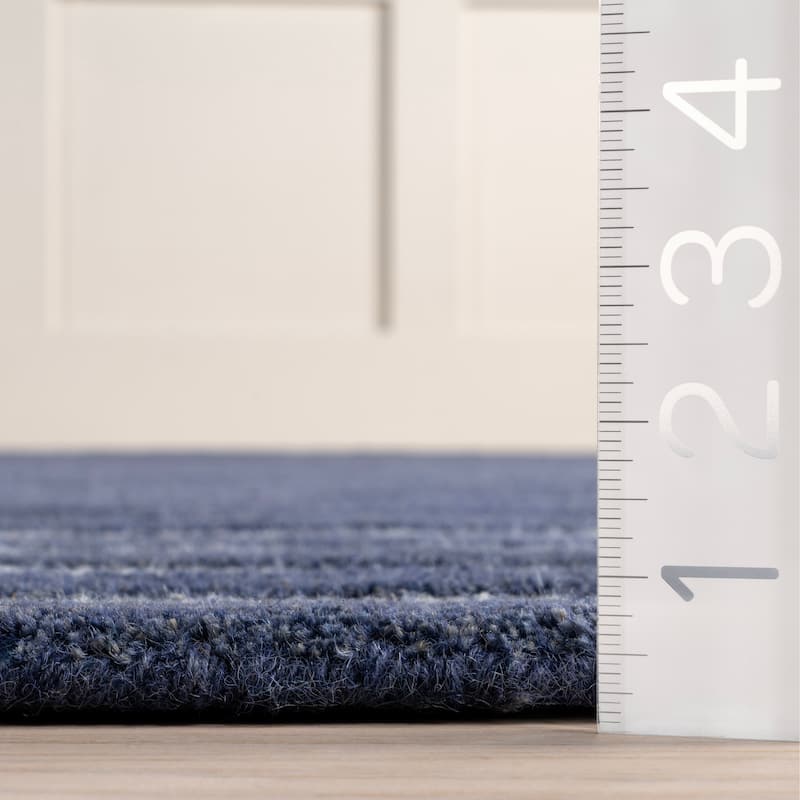 Pacific Striped Wool Area Rug