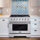 preview thumbnail 2 of 9, Cosmo Commercial-Style 36 In. 4.5 Cu. Ft. Gas Range with 6 Italian Burners and Heavy Duty Cast Iron Grates In Stainless Steel