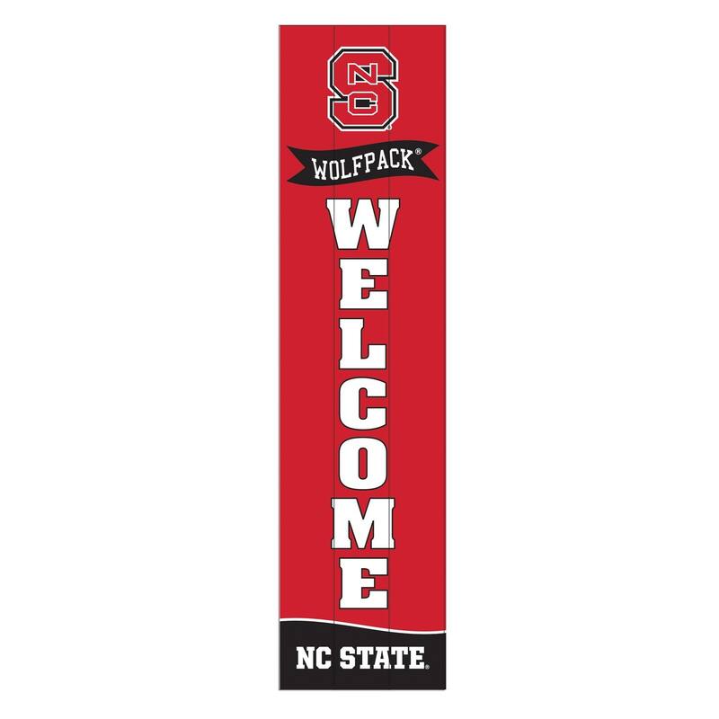 47" Porch Leaner Welcome Wall Sign, North Carolina State University