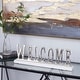 preview thumbnail 1 of 5, Silver Terrazzo Modern Decorative Sign 7 x 21 x 2 - 21 x 2 x 7