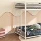 preview thumbnail 13 of 18, Twin over Twin Metal Bunk Bed with Strong Construction
