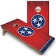 preview thumbnail 1 of 4, Solid Wood Cornhole Boards - Tennessee Flag Design Premium 2x4 (24" x 48") - Include ALL Accessories