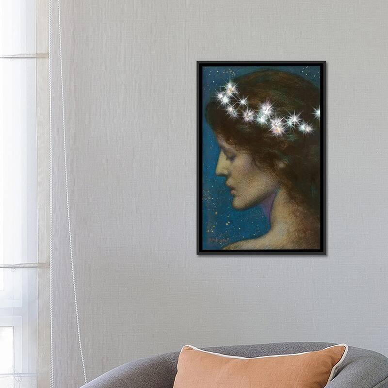 iCanvas "Night" by Edward Robert Hughes Framed
