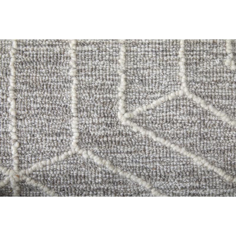 Grand Bazaar Pinston Hand Tufted Abstract Modern Area Rug