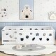 preview thumbnail 39 of 94, White Bed Frame Montessori Bed Twin Size Toddler Floor Bed with Guardrails and Door for Children Boys Girls Kids Playroom