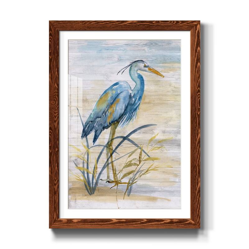 Blue Heron I-Premium Framed Print - Ready to Hang