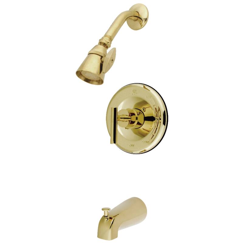 Manhattan Tub and Shower Faucet - Polished Brass