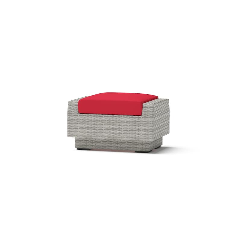 Cannes Deluxe 8 Piece Sunbrella Outdoor Patio Sofa & Club Chair Set