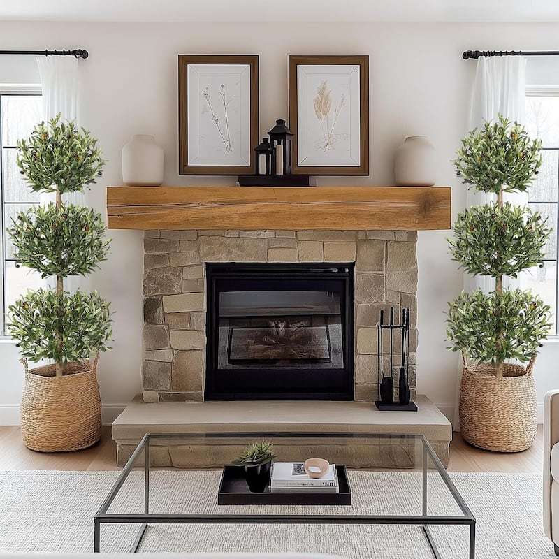 5FT Tall Artificial Olive Tree for Home Office Decor