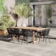 Option Black Armchair - Aluminum Legs
