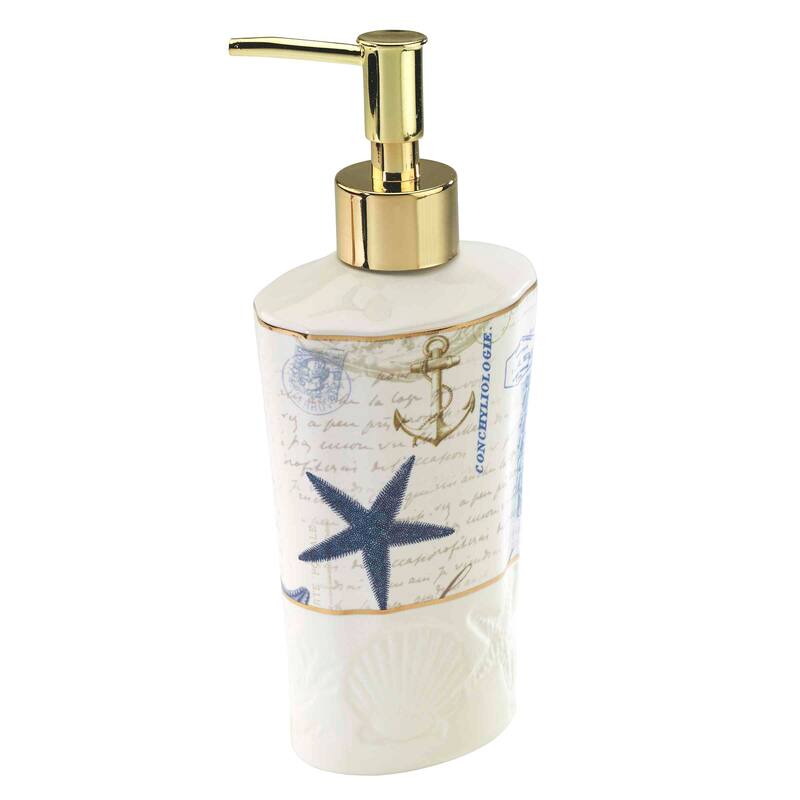 Avanti Linens Antigua Lotion Dispenser - Ivory - Lotion Dispenser