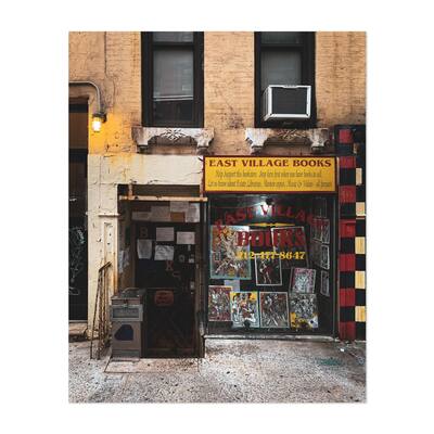 East Village New York East Village Books Photography Art Print/Poster