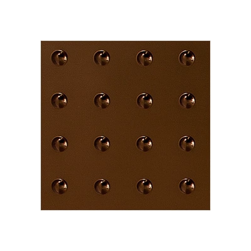 FASÄDE Dome 4-foot x 8-foot PVC Wall Panel in Oil Rubbed Bronze - Sample