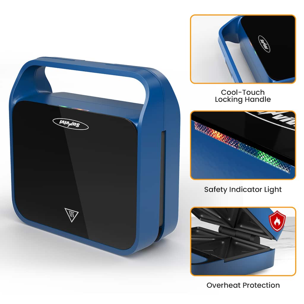 850W 3 in 1 Sandwich Maker