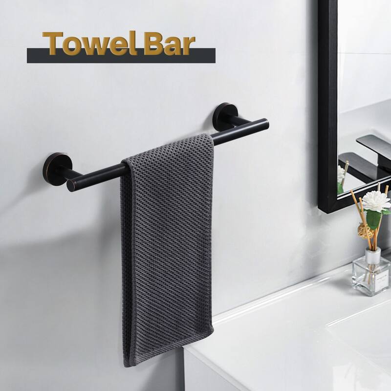WOWOW Mutiple length Wall Mounted Stainless Steel Towel Bar