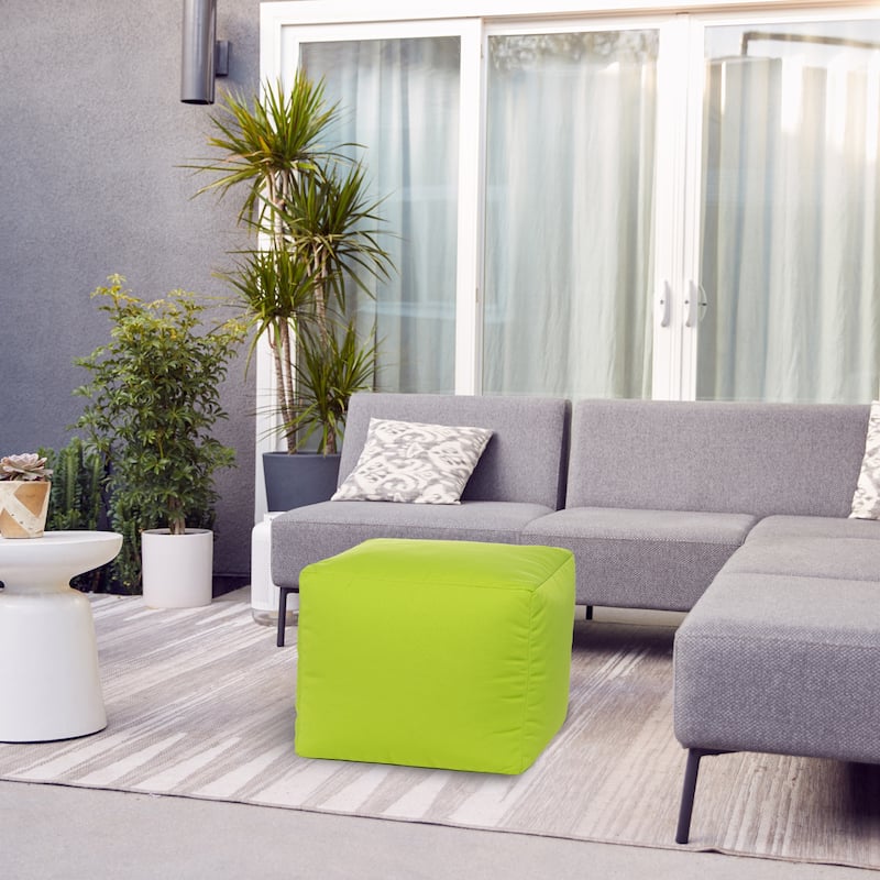 Gouchee Home Cube Soleil Outdoor/Indoor Ottoman