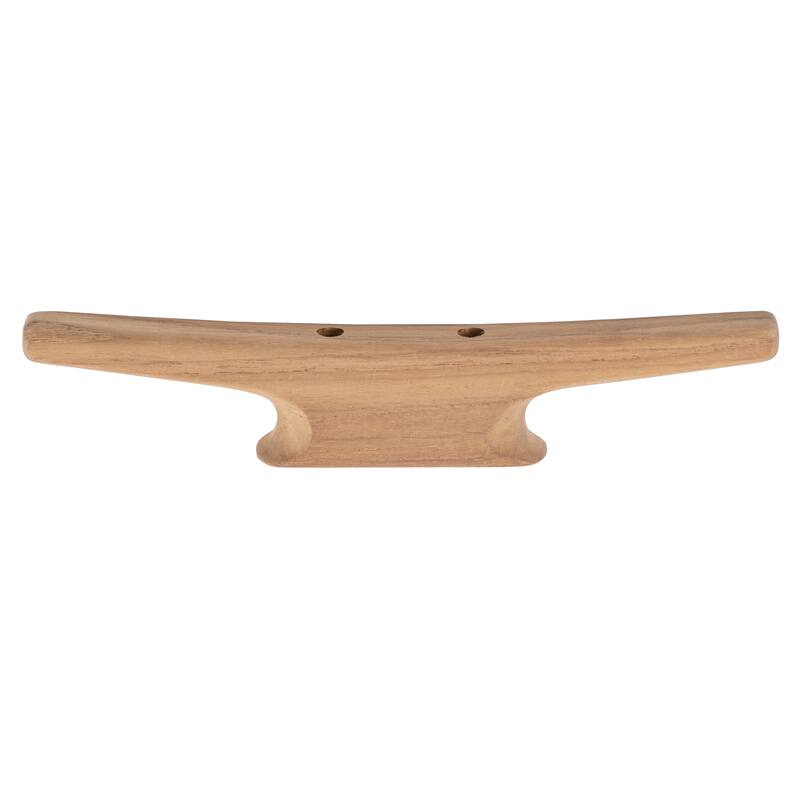 Solid Teak Cleat - 10"