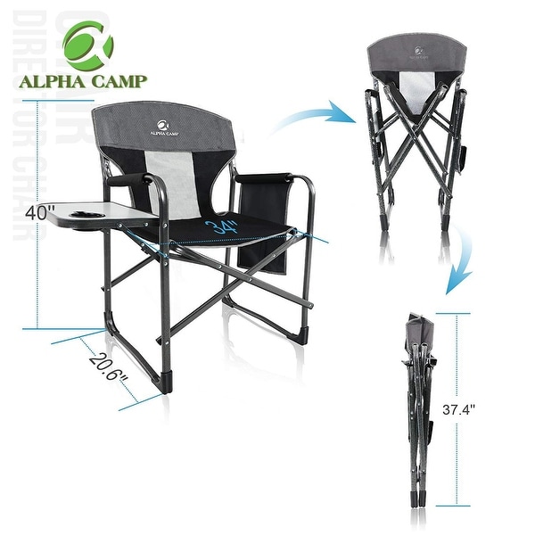 Collapsible chair best sale with table