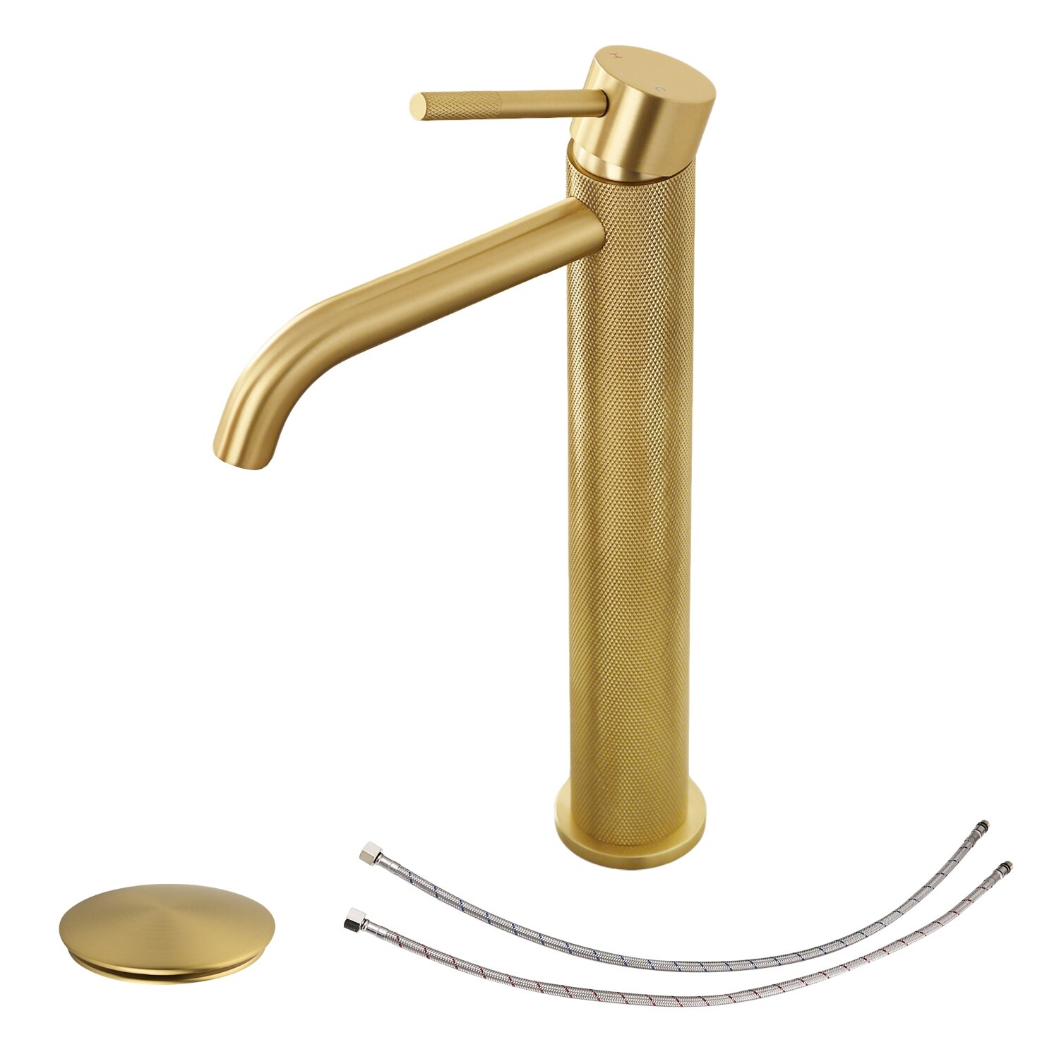 Topcraft Single-Handle Bathroom Faucet with Pop-Up Drain