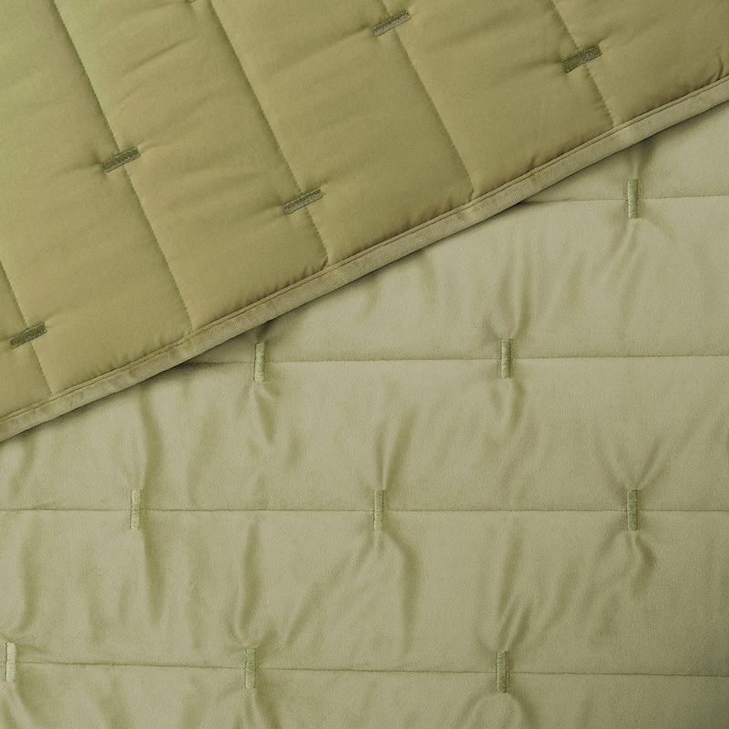 Indigo Road by Egypt Sherrod Malone Luxe Channeled Velvet 3-Piece Quilt Set