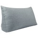 preview thumbnail 5 of 9, Bed Rest Back Support Wedge Pillow Bolster Headboard Reading Cushion Full