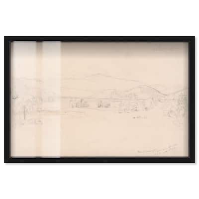 Study for View Mt. Washington Shadowbox by Art Remedy