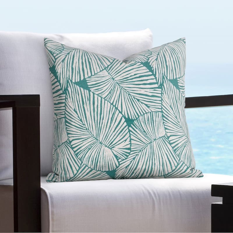 Siscovers Paradise Palm Solarium Indoor/Outdoor Throw Pillow