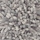 preview thumbnail 3 of 6, Silver Orchid Negri Velvet Sponge Finger Throw Pillow 20" x 20"