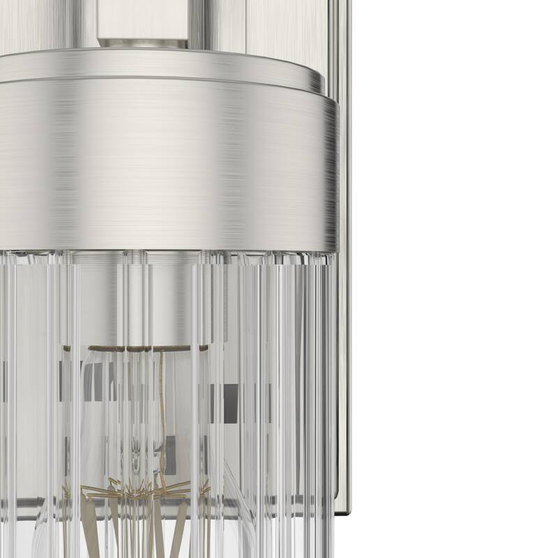 Hunter Gatz 1-Light Wall Sconce Light - Glam, Contemporary, Transitional - Damp Rated!