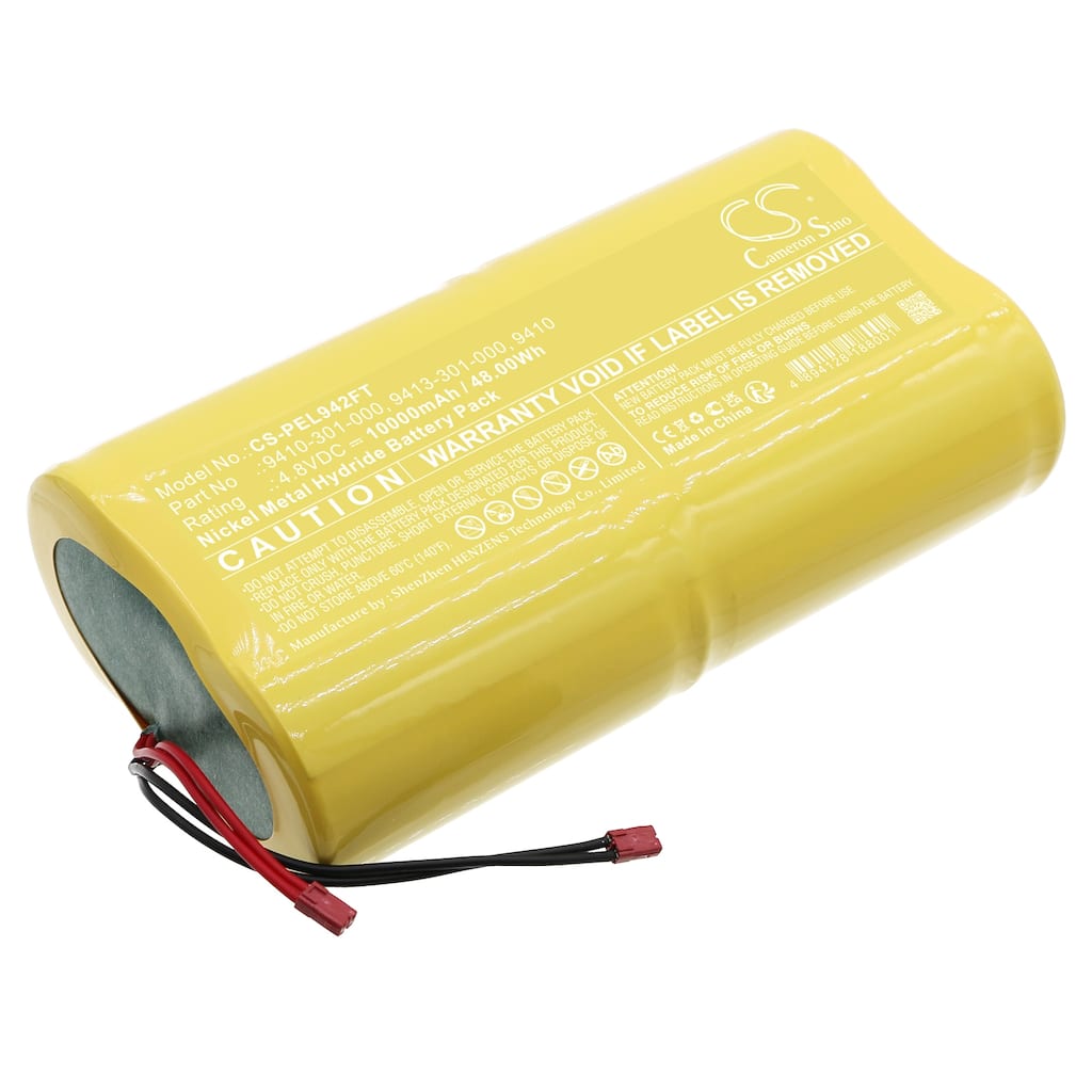 Battery for Pelican 9410 9419 9410-301-000 9413-301-000 Flashlight CS-PEL942FT - Yellow