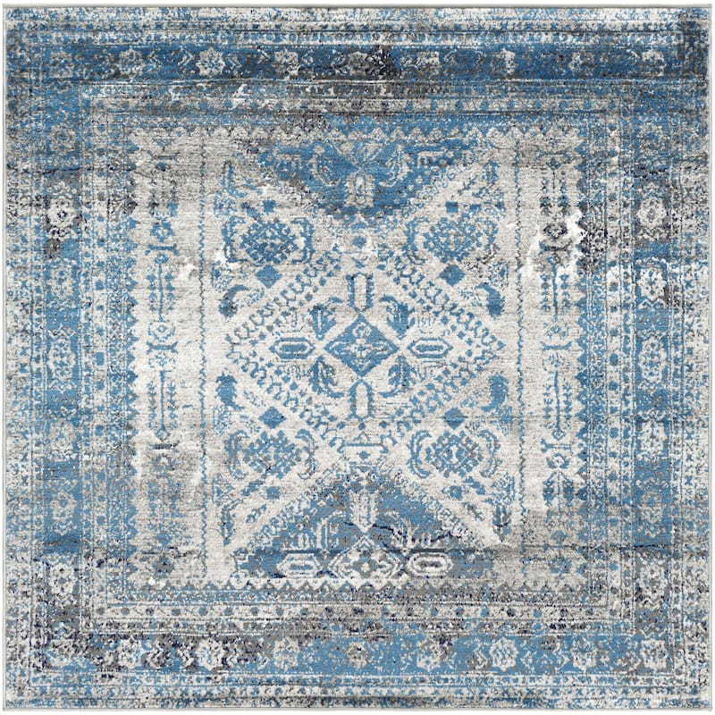 Livabliss Monte Carlo Updated Traditional Medallion Area Rug