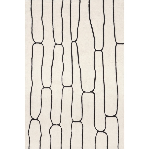 Nazco Abstract New Zealand Wool Area Rug - On Sale - Bed Bath