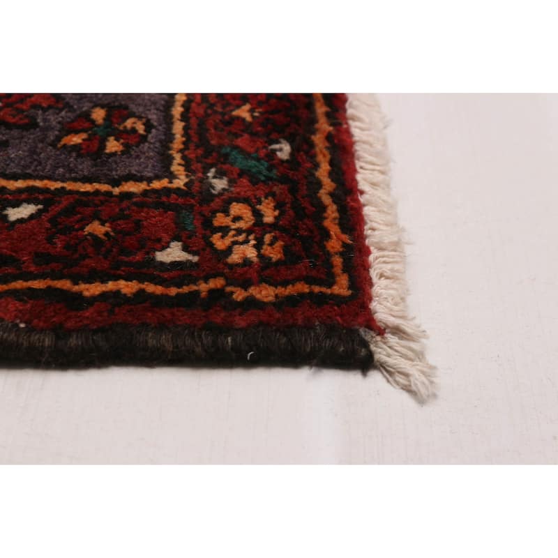 ECARPETGALLERY Hand-knotted Anadol Red Wool Rug - 3'8 x 12'6