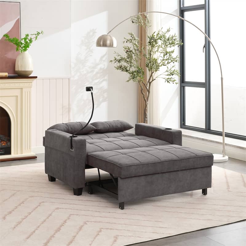 Chair Bed Convertible Chair 3-in-1 Pull Out Sleeper Chair Beds