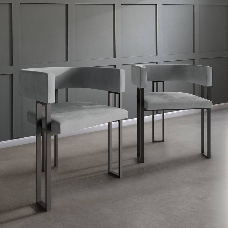 CraftPorch 2 Pieces Contemporary Dining Chair Set