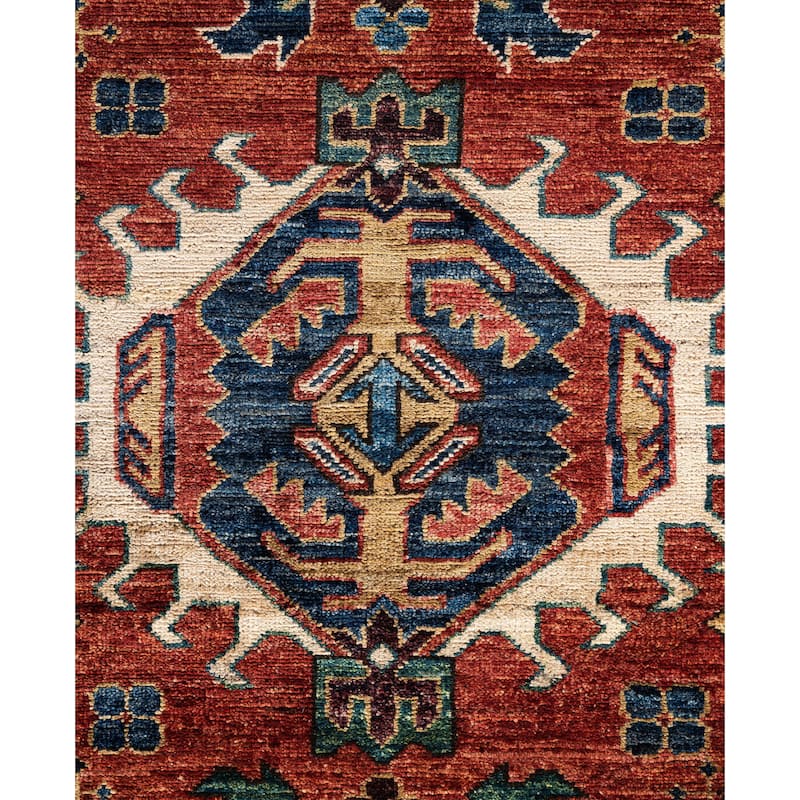 Serapi One-of-a-Kind Hand-Knotted Area Rug - Red - 10' 1" x 14' 2"