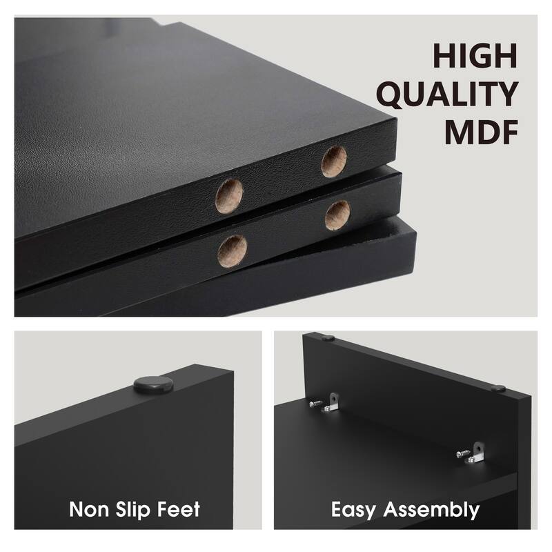 Fenge Monitor Stand, 31.5 Inch Computer Monitor Riser for Desk
