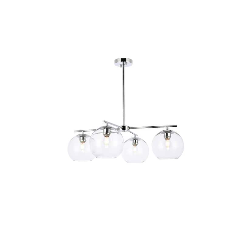 Otto 4 Light Pendant - 31 Inch - Chrome