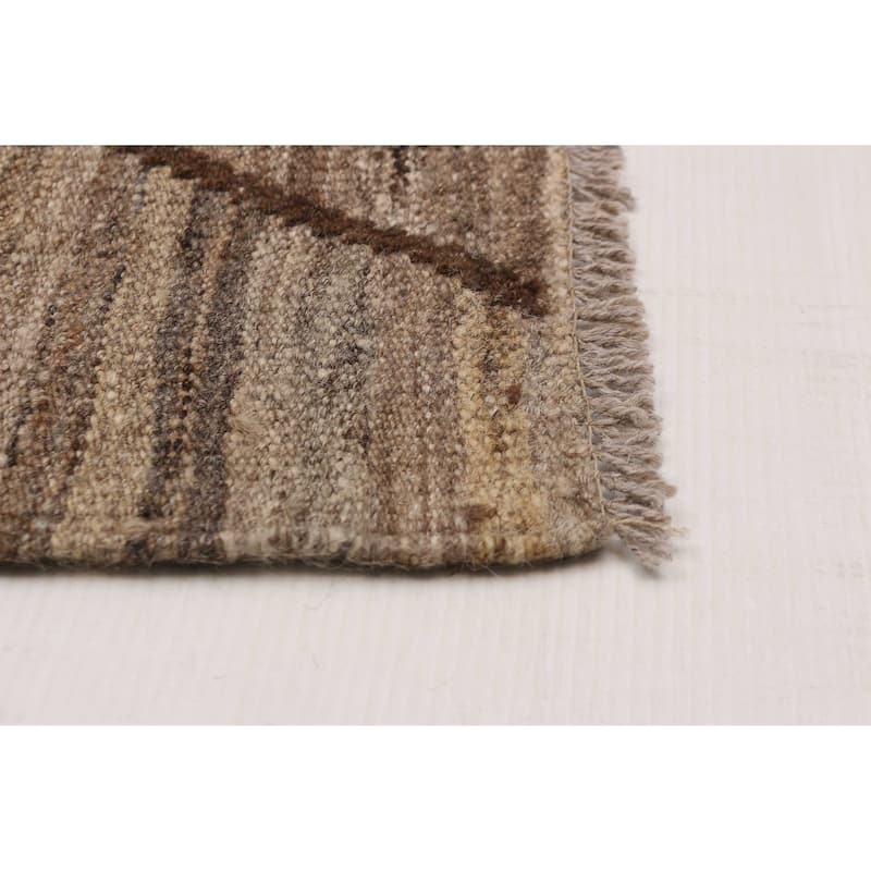 Sivas Brown Kilim 6'9" x 9'9" - 6'9 x 9'9
