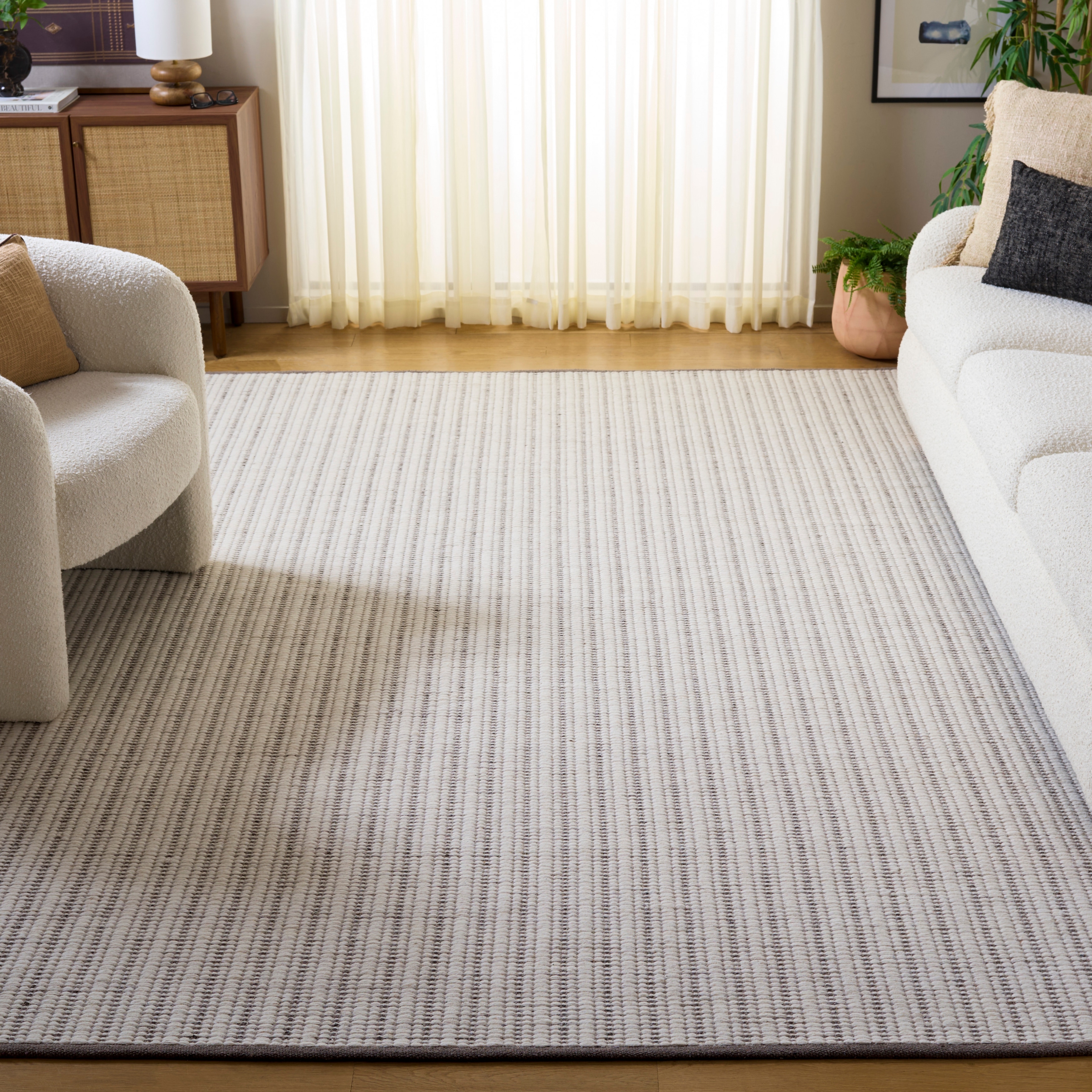 SAFAVIEH Handmade Vermont Muniba Wool & Cotton Rug