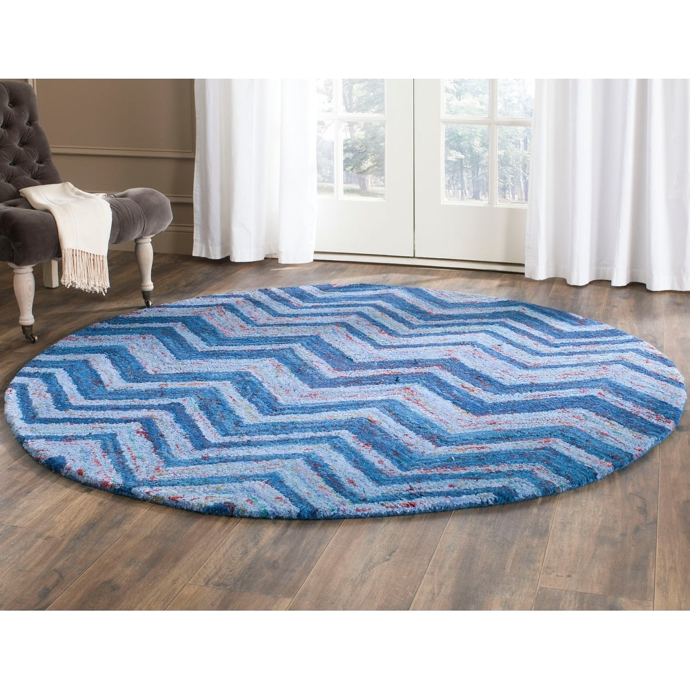 SAFAVIEH Handmade Nantucket Arijana Contemporary Cotton Rug